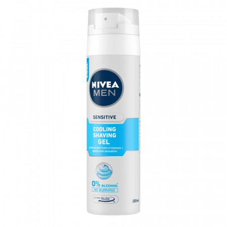NIVEA SHAVING GEL SENSITIVE COOLING 200ML